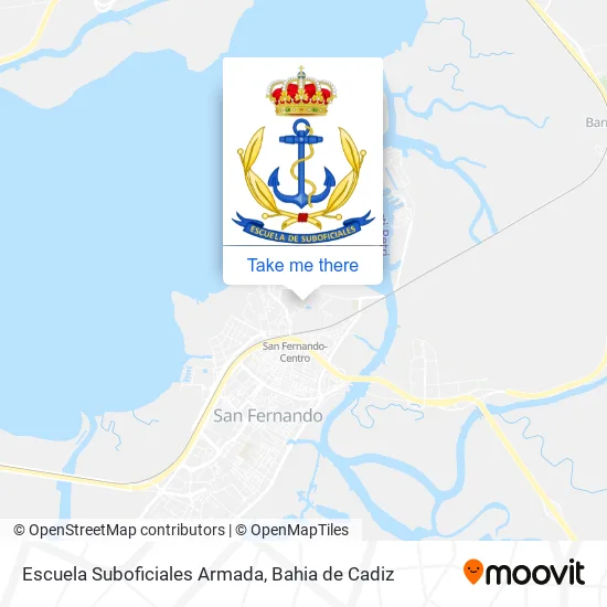 Escuela Suboficiales Armada map