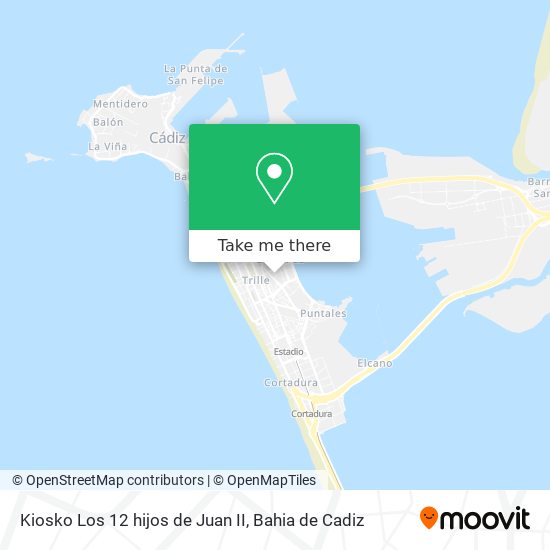 mapa Kiosko Los 12 hijos de Juan II