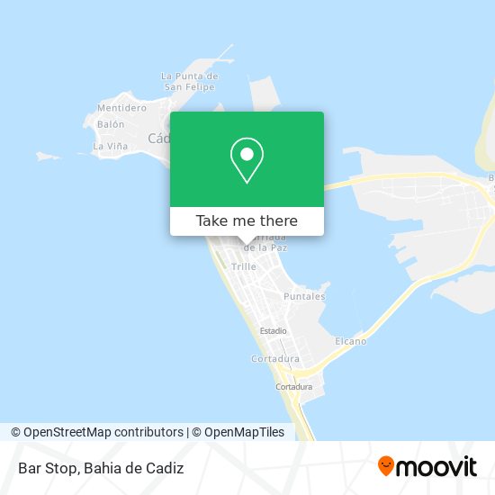 Bar Stop map