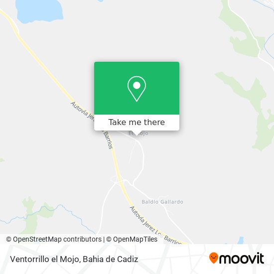 Ventorrillo el Mojo map