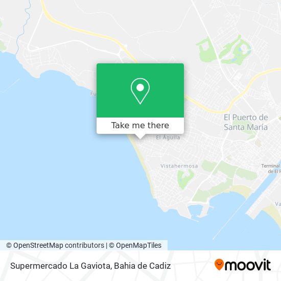 mapa Supermercado La Gaviota