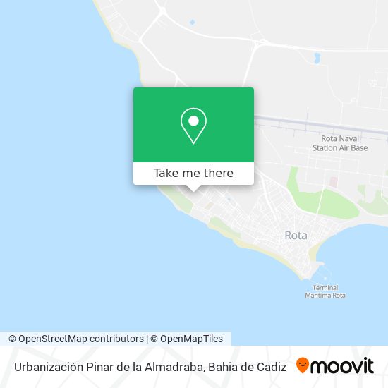 Urbanización Pinar de la Almadraba map
