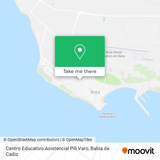 mapa Centro Educativo Asistencial Pili Varo