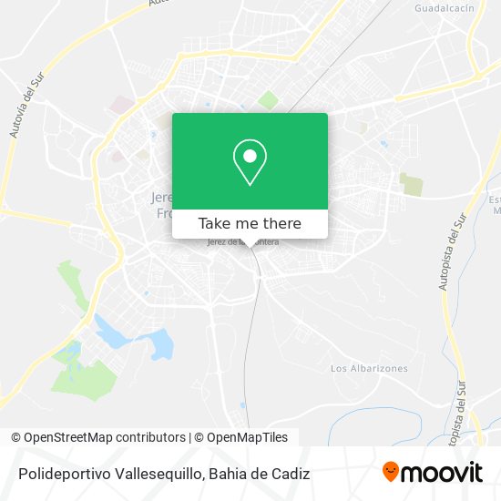 Polideportivo Vallesequillo map
