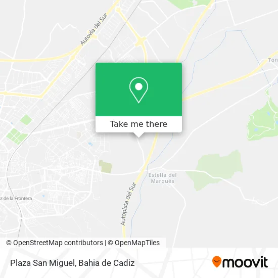 Plaza San Miguel map