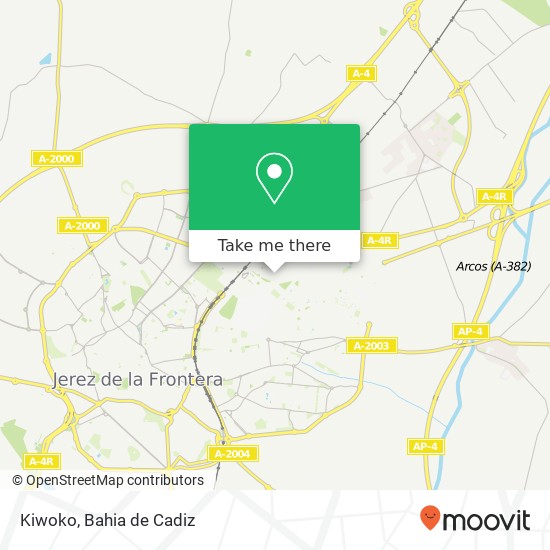 mapa Kiwoko