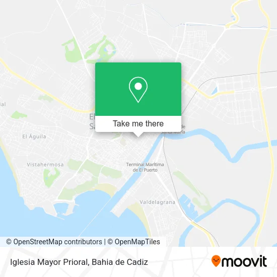 Iglesia Mayor Prioral map