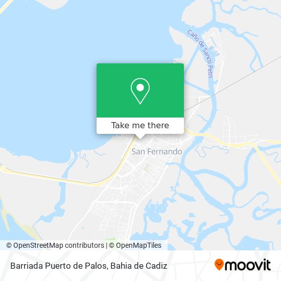 Barriada Puerto de Palos map