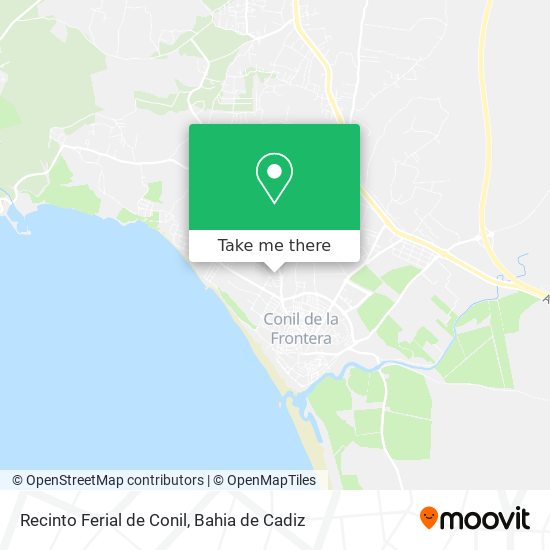 Recinto Ferial de Conil map