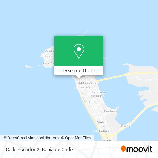 Calle Ecuador 2 map