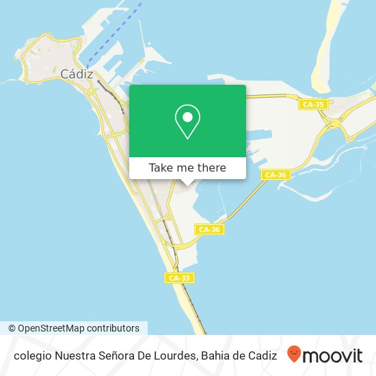 colegio Nuestra Señora De Lourdes map