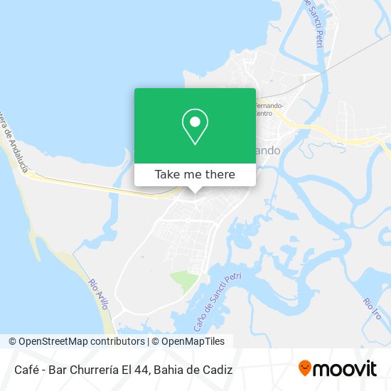 Café - Bar Churrería El 44 map