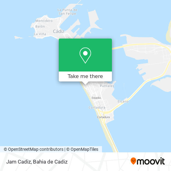 mapa Jam Cadiz