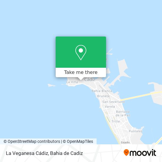 La Veganesa Cádiz map