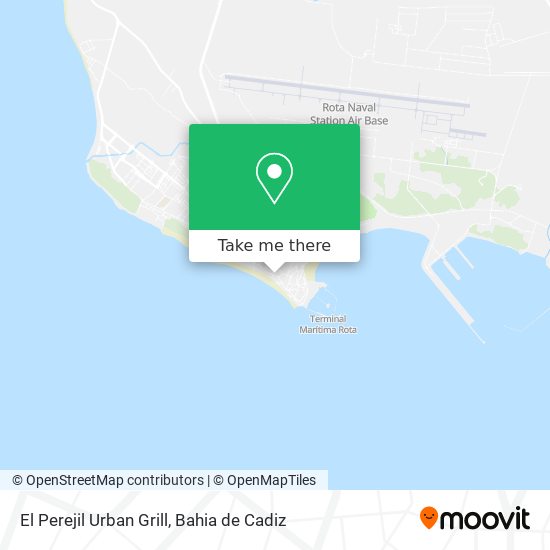 El Perejil Urban Grill map