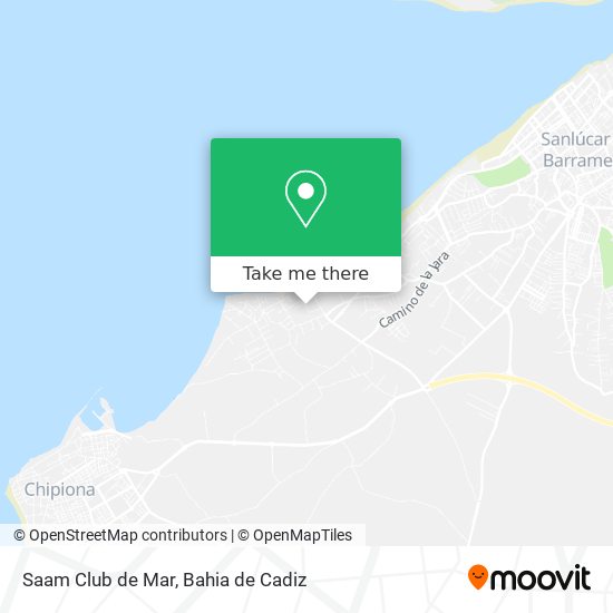 Saam Club de Mar map