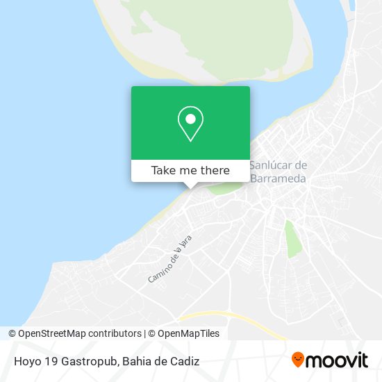 Hoyo 19 Gastropub map