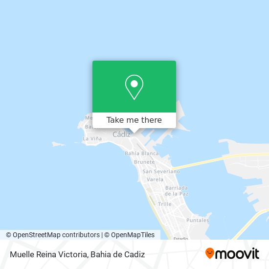 Muelle Reina Victoria map