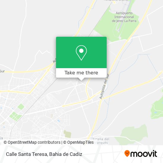 Calle Santa Teresa map