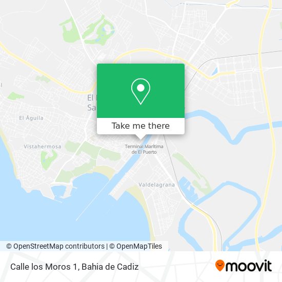 Calle los Moros 1 map