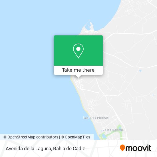 mapa Avenida de la Laguna