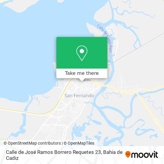 Calle de José Ramos Borrero Requetes 23 map