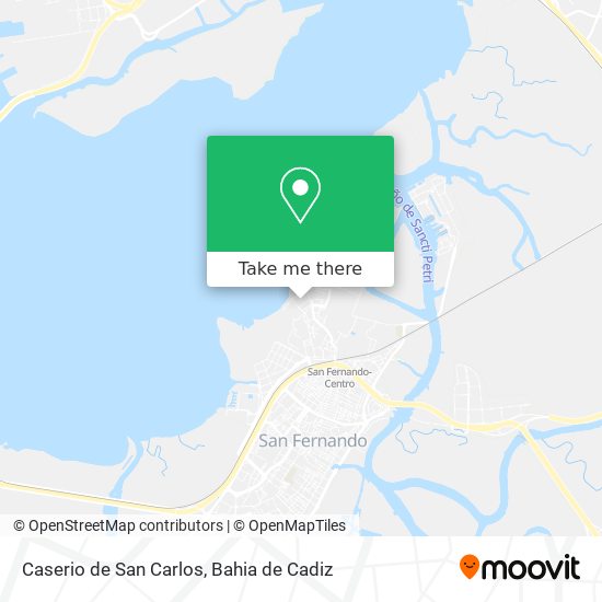 Caserio de San Carlos map