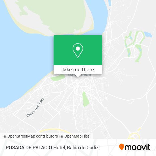 POSADA DE PALACIO Hotel map