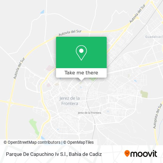 Parque De Capuchino Iv S.l. map