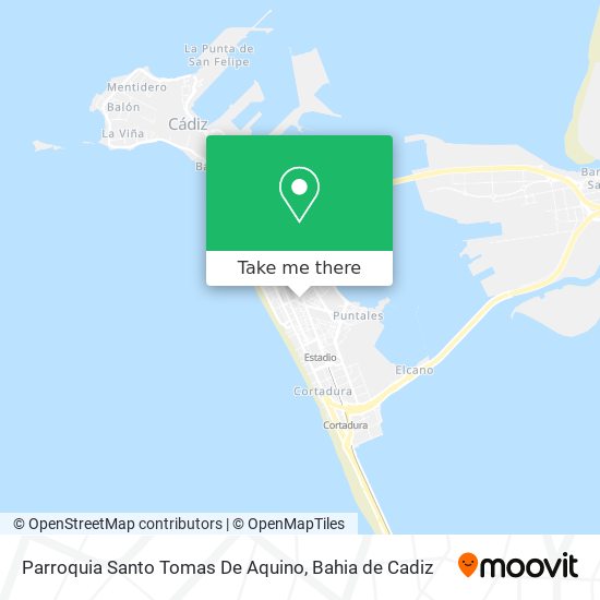 mapa Parroquia Santo Tomas De Aquino