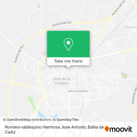 Romero-valdespino Hermosa Jose Antonio map