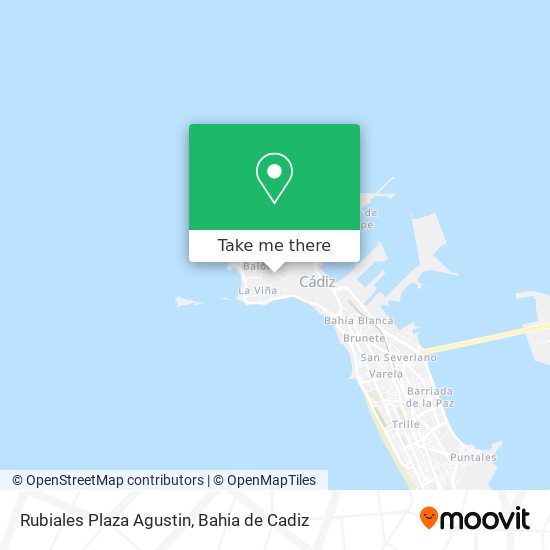 Rubiales Plaza Agustin map