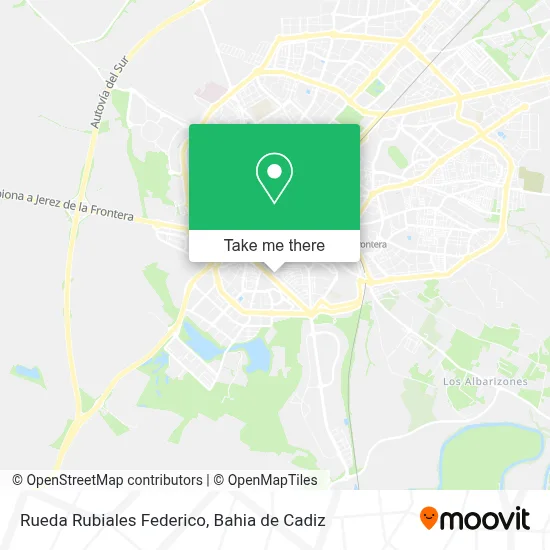 Rueda Rubiales Federico map