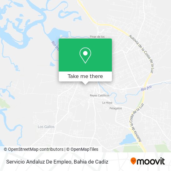Servicio Andaluz De Empleo map
