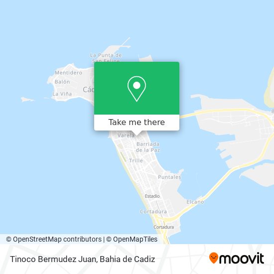 Tinoco Bermudez Juan map