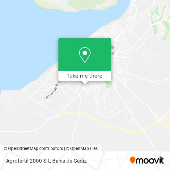 Agrofertil 2000 S.l. map