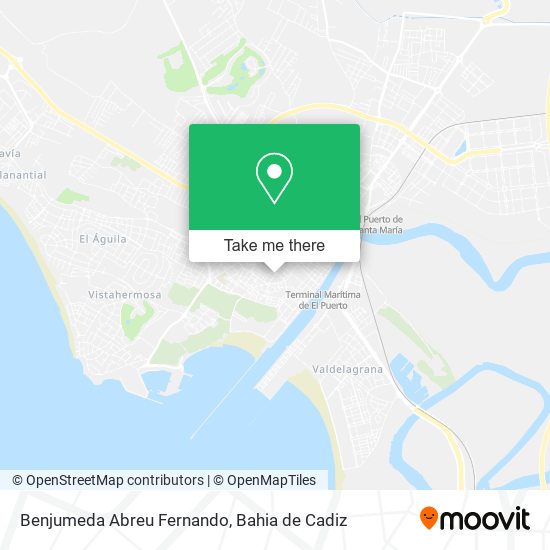 Benjumeda Abreu Fernando map
