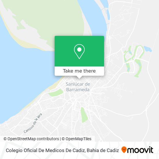 Colegio Oficial De Medicos De Cadiz map