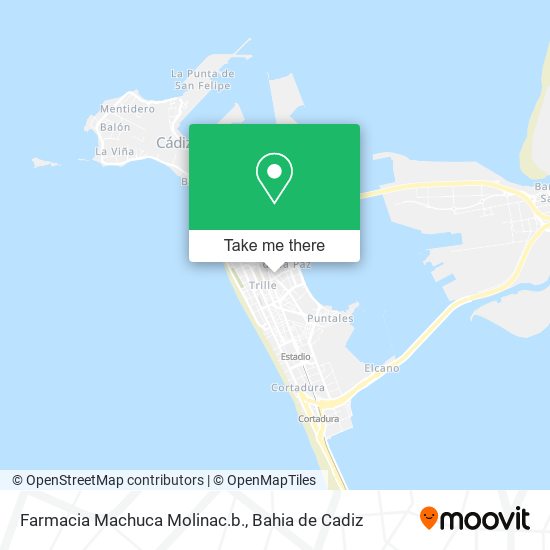 Farmacia Machuca Molinac.b. map