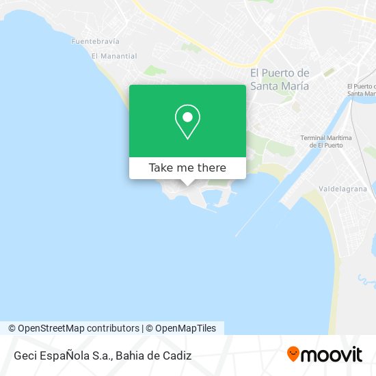 Geci EspaÑola S.a. map