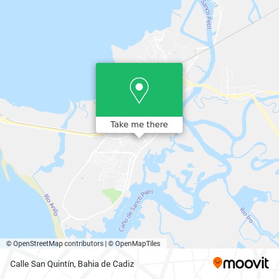Calle San Quintín map
