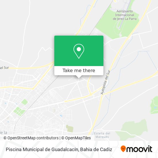 Piscina Municipal de Guadalcacín map