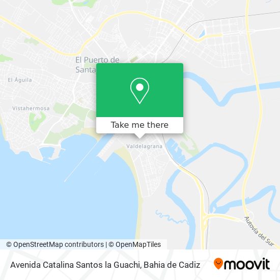 Avenida Catalina Santos la Guachi map