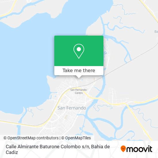 Calle Almirante Baturone Colombo s / n map