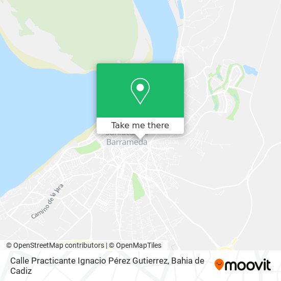 Calle Practicante Ignacio Pérez Gutierrez map