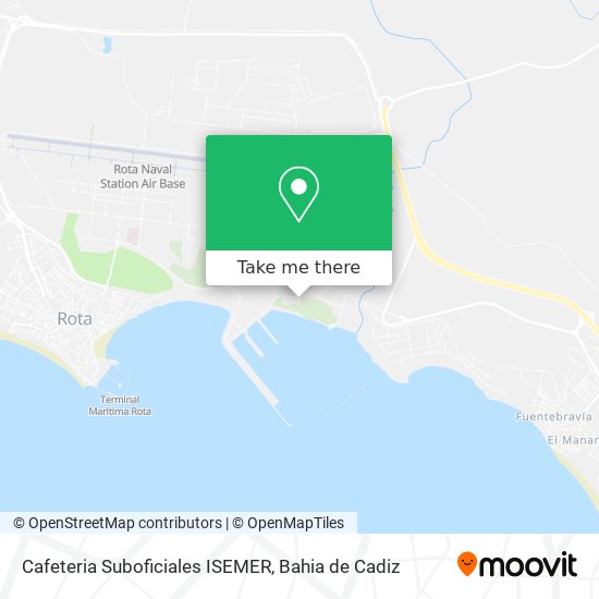 Cafeteria Suboficiales ISEMER map