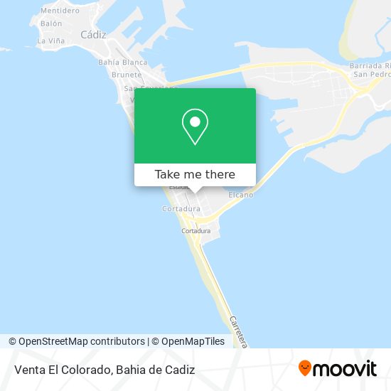 Venta El Colorado map