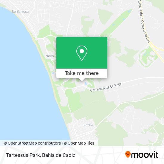 mapa Tartessus Park