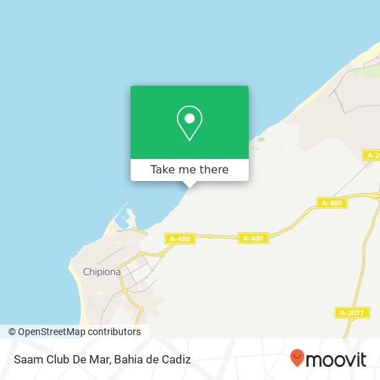 How to get to Saam Club De Mar in Chipiona by Bus?