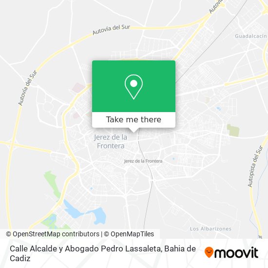 mapa Calle Alcalde y Abogado Pedro Lassaleta
